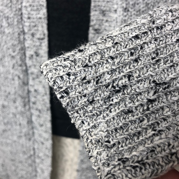American Eagle Outfitters Gray Speckled Knit Open Front Cardigan Size S - Picture 5 of 11